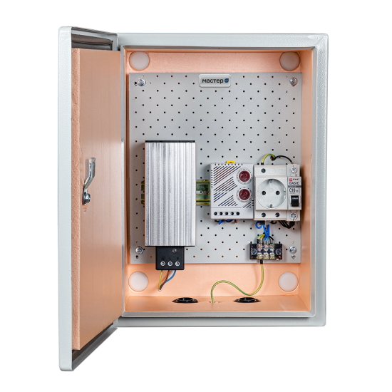 МАСТЕР-2УТ-Л Климатический навесной шкаф с электронным гигростатом-Фото-1
